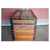 Large Wooden Storage Chest