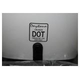 Daytona DOT Daytona Cruiser Motorcycle Helmet -Large, Hi-Gloss White