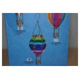 Hot Air Balloon Solar Lantern -Small, Stripe