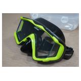 Cressi Pano 3 Mask -Green/Black