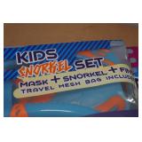 Cressi Kids Snorkel Set -Fin Size S/M