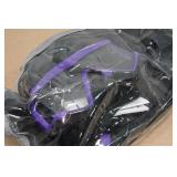 Cressi Pano 3 Snorkel Set -Purple/Black