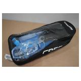 Cressi Adult Palau Fin Snorkel Set -Fin Size M/L, Blue