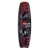 Rave Sports Lyric Red Wakeboard with Bindings