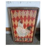 Vintage style "Old Rooster Cafe"12i...