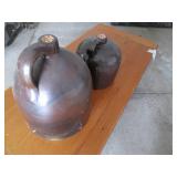 Larger 1-1.5gal and Smaller 1/2 gal...