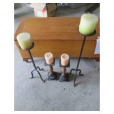 4pc assorted height Oil Rubbed Bron...