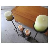 4pc assorted height Oil Rubbed Bron...