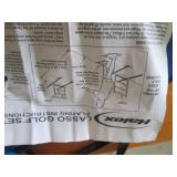 Halex Lasso Golf Set with zip aroun...