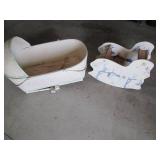 Antique Baby Ensemble includes Wick...