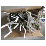 Lot of Football themed painted Cann...