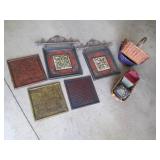 Decorative Metal Square wall decor ...