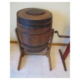 Antique Wooden Whiskey Barrel hand ...