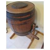 Antique Wooden Whiskey Barrel hand ...