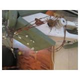 Wooden Chapel table lamp plus Crisp...