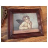 (4) Assorted Antique framed wall de...