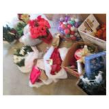 Huge lot of Christmas decorations a...