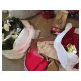Huge lot of Christmas decorations a...
