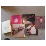 Vintage vinyl record albums, origin...