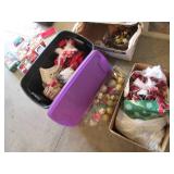 Covered tote plus additional boxes ...