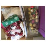 Covered tote plus additional boxes ...