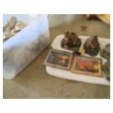 Storage tote containing a variety o...