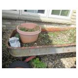 Vintage Wagon flower planter garden...