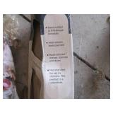 16" Porcelain doll and vintage roll...