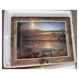 2 Terry Redlin plates from the Brad...