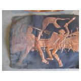 Vintage Copper Greek folk-art Style...
