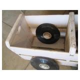33in Wooden Split compartment stora...