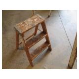 Vintage 6ft wooden ladder plus 2ft ...