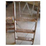 Vintage 6ft wooden ladder plus 2ft ...