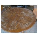 Very Sturdy 48" Round Hardwood dini...