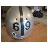 Schutt Silver and Black painted foo...