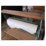 Vintage Metal and Wood 22in paper d...