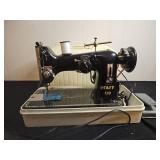 Vintage Pfaff 130 Sewing Machine with Case