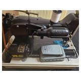 Vintage Pfaff 130 Sewing Machine with Case