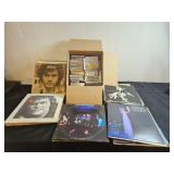 Lot of Vinyl Records and CDs/Cassettes - Various Artists
