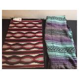 Genuine Navajo Rug and La MontaÃ±a Falsa Blanket