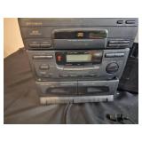 Vintage Optimus Stereo System with Speakers Set