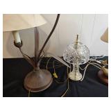 Lot of 3 Assorted Table Lamps