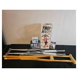 Lot of Medical and Fitness Equipment with Masks and Fuzz Remover