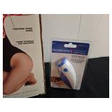 Lot of Medical and Fitness Equipment with Masks and Fuzz Remover