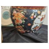 Lot of Tasty by AeroGarden Sprout, Music of the Spheres, Porcelain Plate, and Decorative Plant Pot