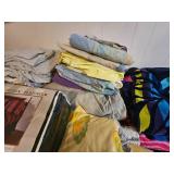 Lot of Assorted Blankets and Beddings