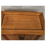 Wooden Cabinet with Double Doors