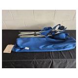 Mac Sports Belle Chair - Blue with Carry Bag