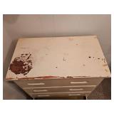 Vintage Wooden 4-Drawer Dresser