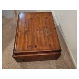Vintage Wooden Storage Chest